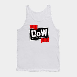 The Dits on Wrestling Podcast RETRO LOGO Tank Top